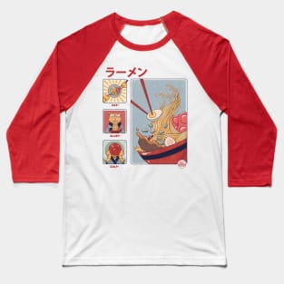 How To Eat Ramen Baseball T-Shirt